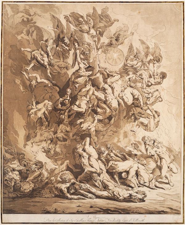 Martin Schmidt Johann - La caduta degli angeli ribelli (da Pieter Paul Rubens)