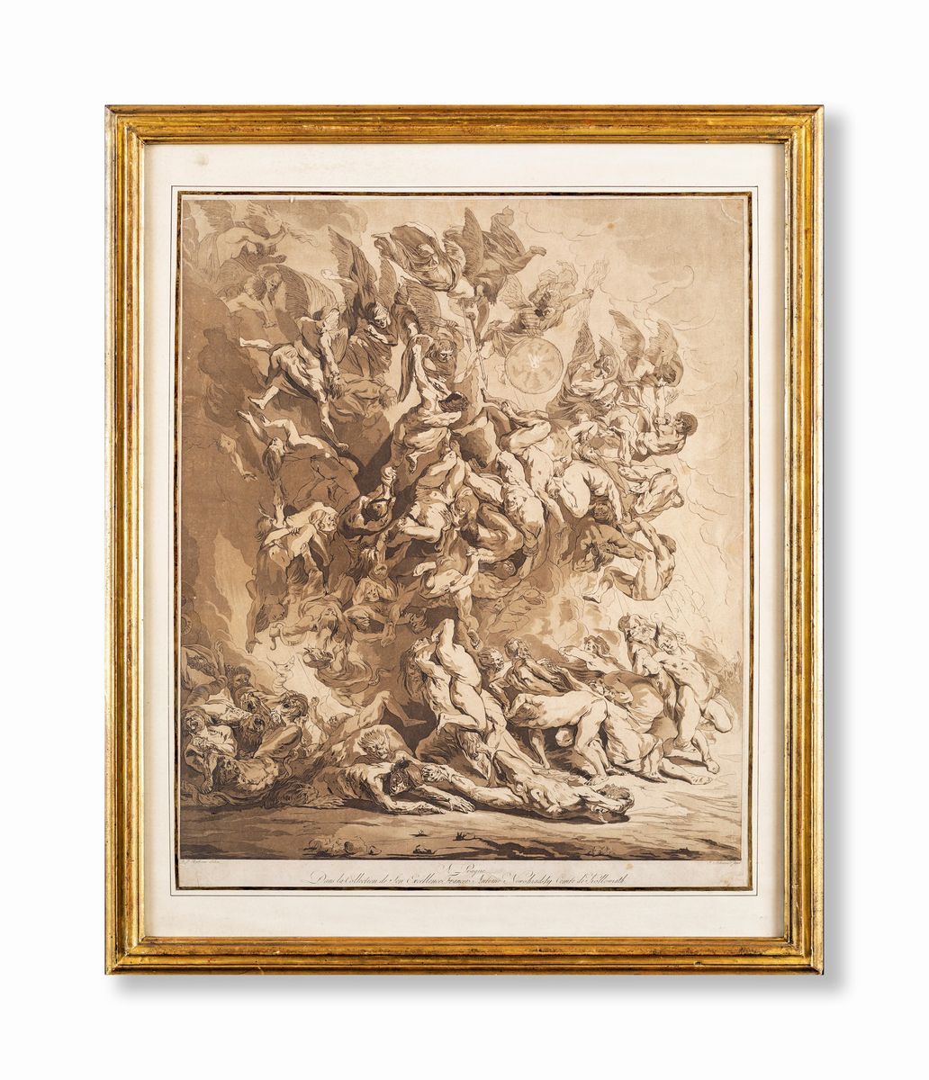 Martin Schmidt Johann - La Caduta degli Angeli Ribelli (da Pieter Paul Rubens)