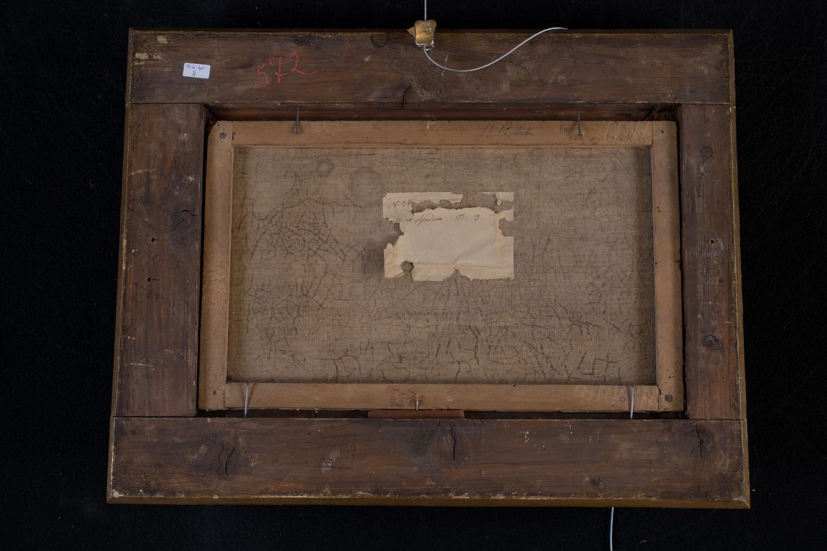 Scuola Veneta del XVII Secolo - Paesaggio Boschivo con Cavaliere