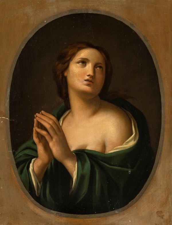 Pittore del XIX secolo - Maddalena penitente