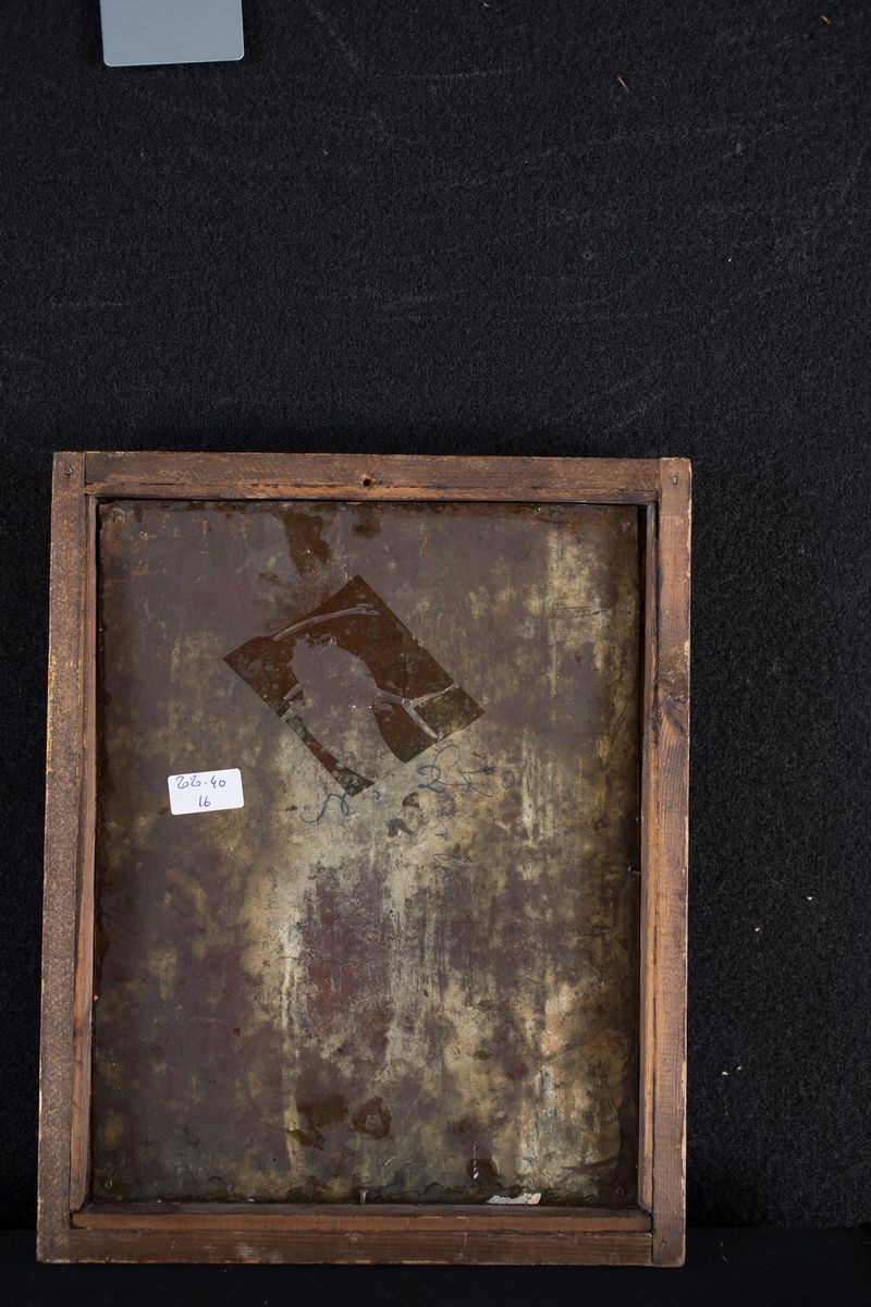 Pittore del XVII Secolo - Madonna Col Bambino e San Giovannino