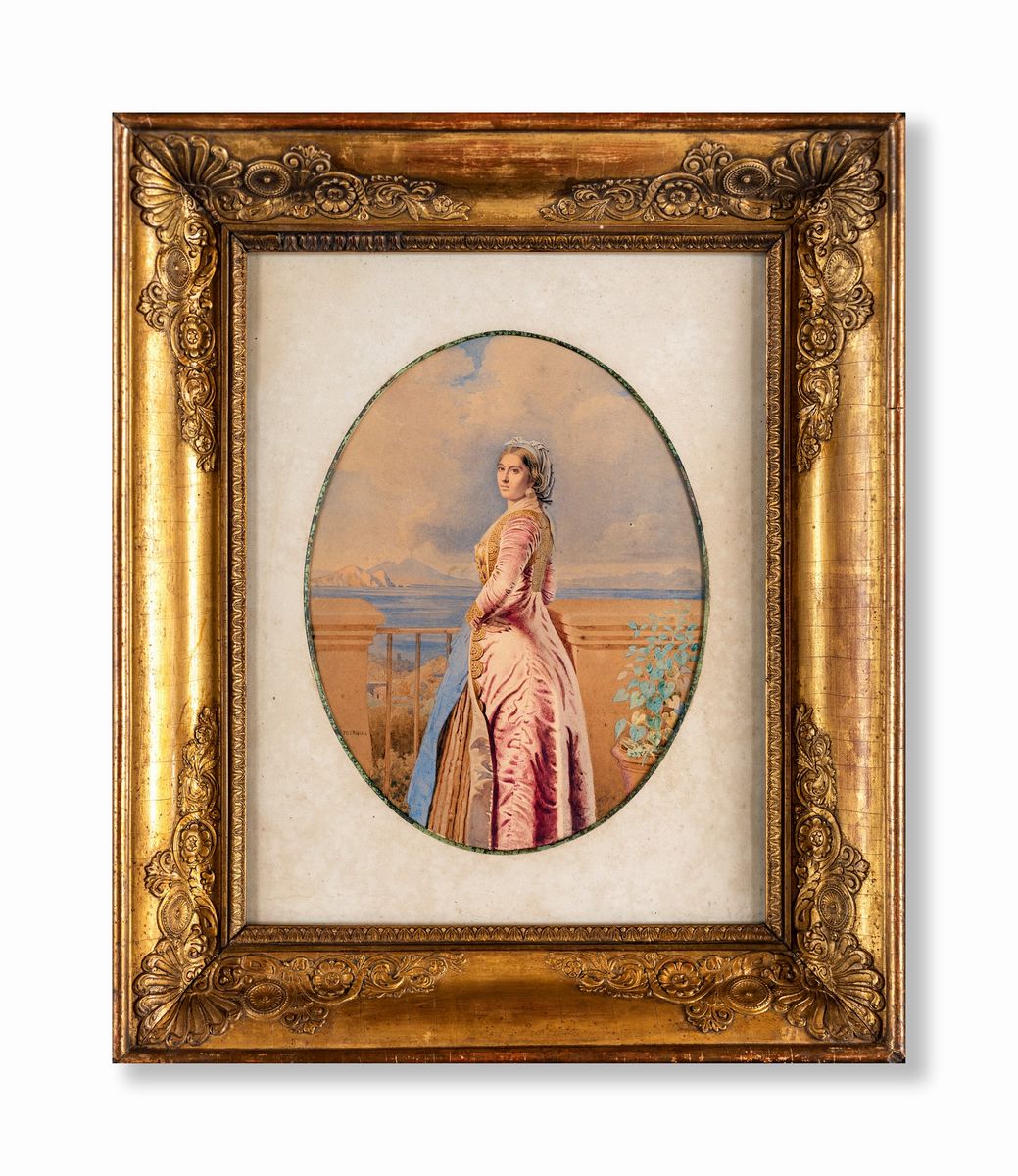 Floriano Pietrocola - Figure di Donna in Abiti Popolari