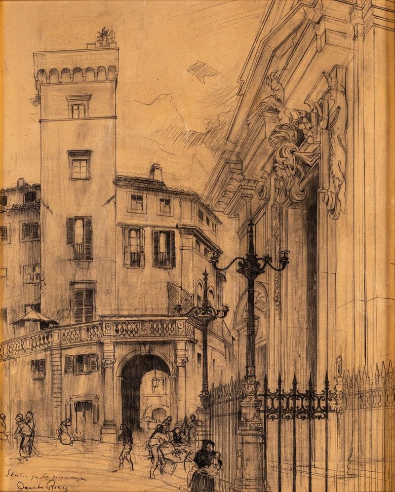 Dante Ricci - Torre della Scimmia a Roma