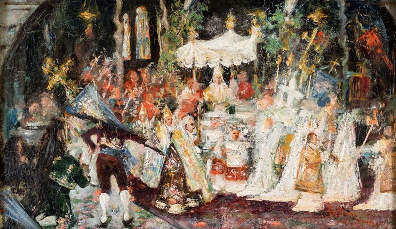 José Gallegos Y Arnosa - La Processione
