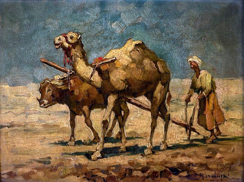 Cesare Gheduzzi - Scena Orientale