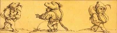 Tre Figure Caricaturali