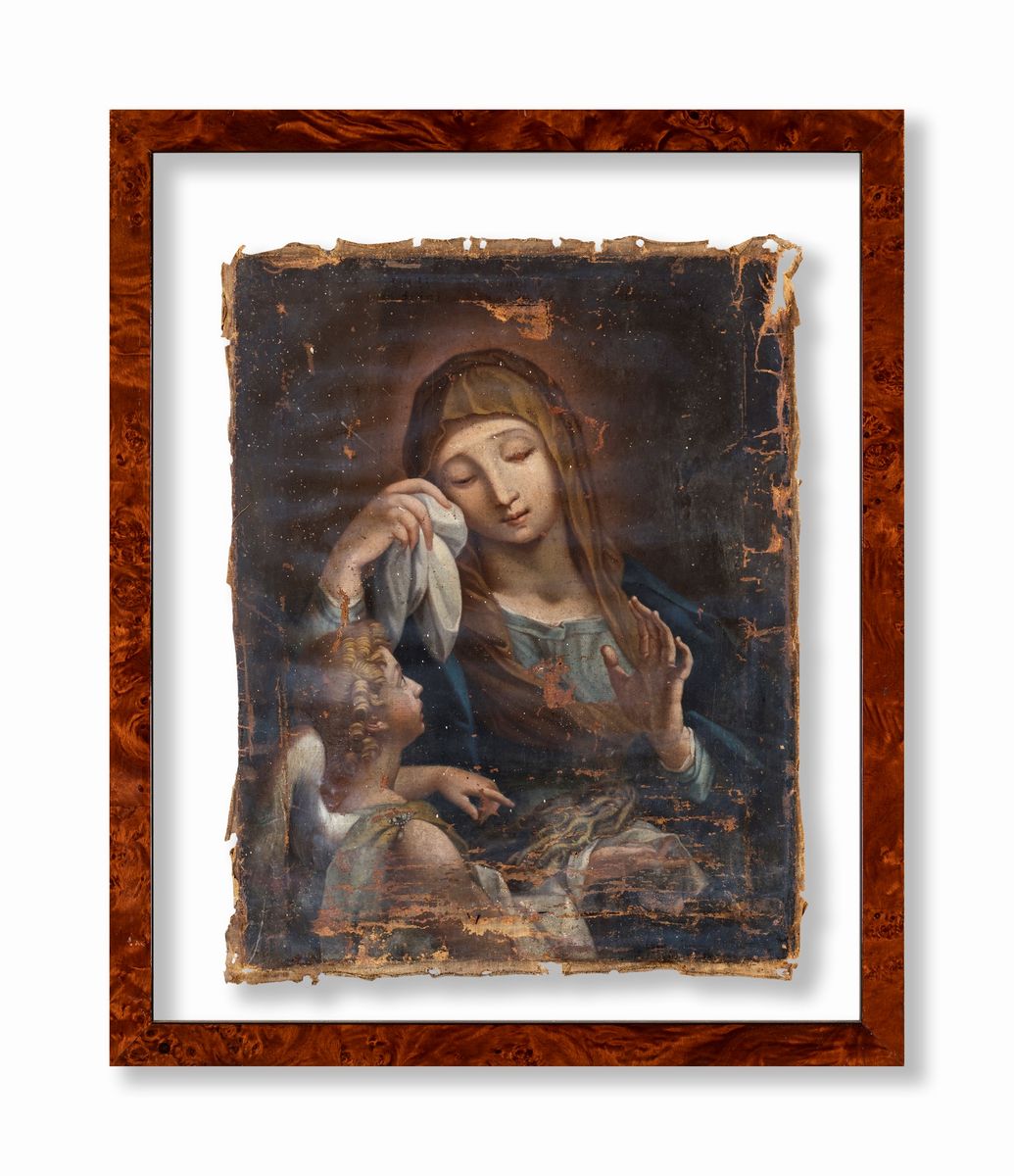 Scuola Romana del XVIII Secolo - Vergine Addolorata