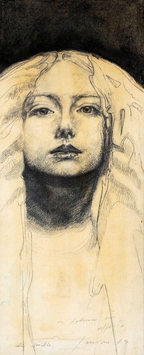 Piero Guccione - Figura di Donna