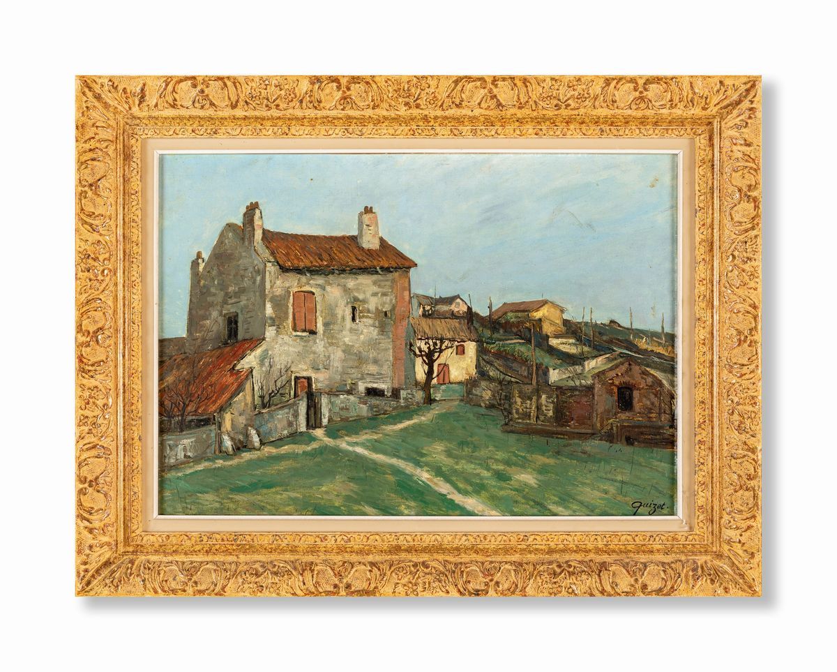Alphonse Quizet - Paesaggio di Campagna
