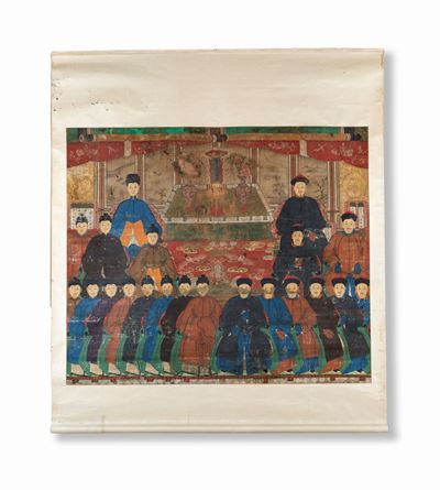 Scroll, Cina, Dinastia Qing