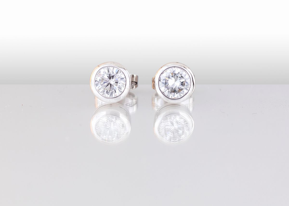 Orecchini con Brillanti Firmati Ansuini