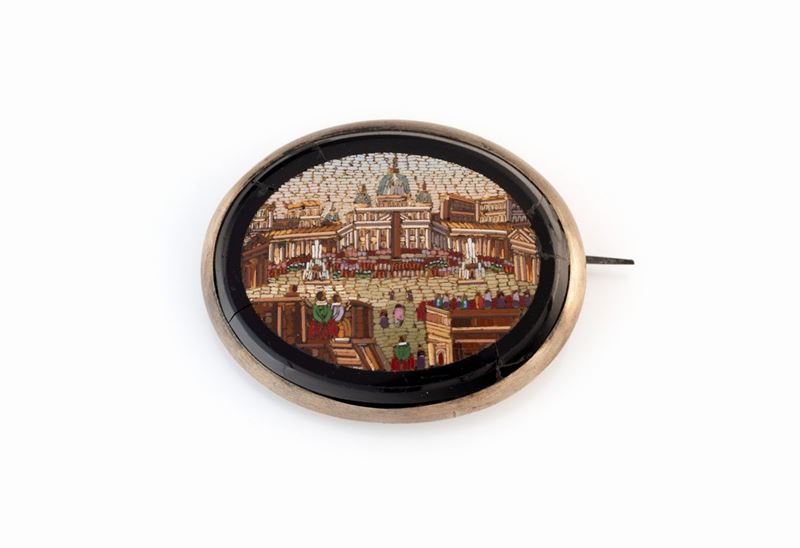 Spilla con Micromosaico