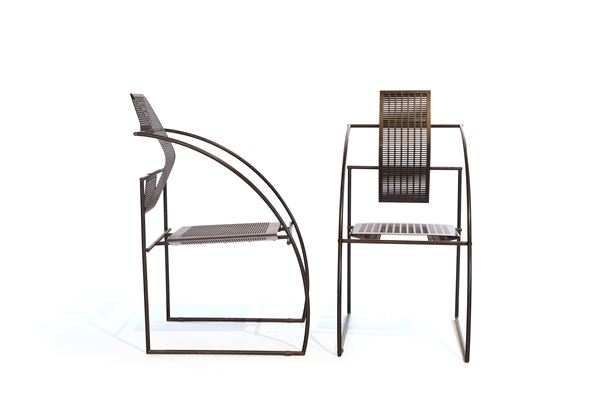 MARIO BOTTA : Coppia di sedie 1985  - Asta Design e arti decorative del XX secolo - Casa d'Aste Arcadia