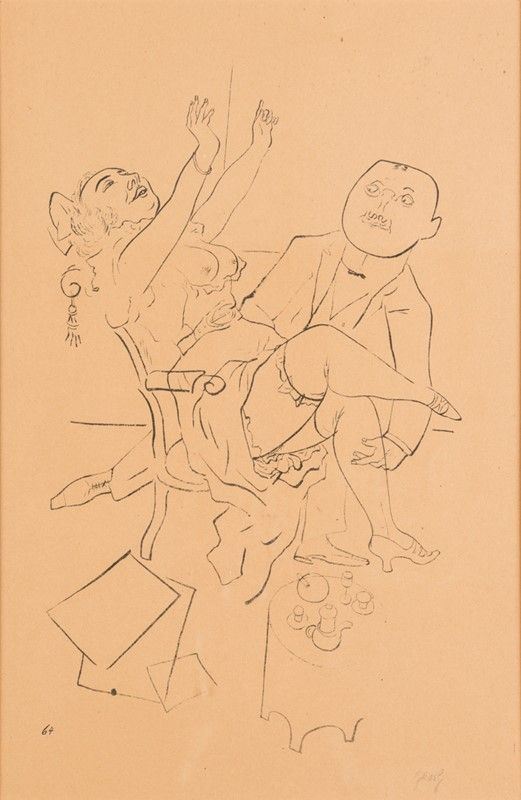George Grosz - Gli Amanti
