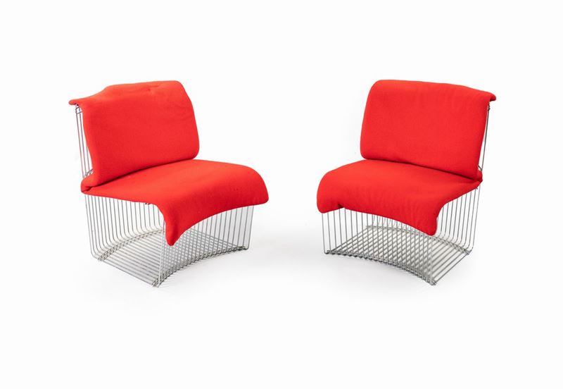 Warren Platner Attr. - Quattro Poltrone