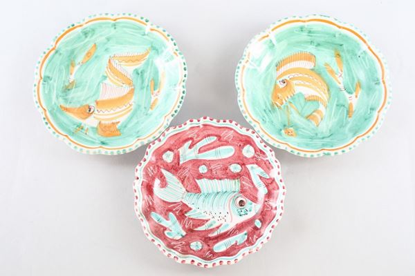 CAS Ceramica Artistica Solimene - Tris di piatti