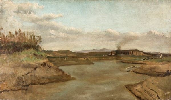 Pittore del XIX secolo - VEDUTA DELL&#39;ANIENE