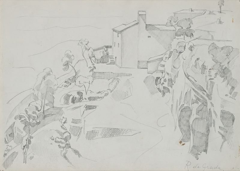 Raffaele De Grada - Paesaggio