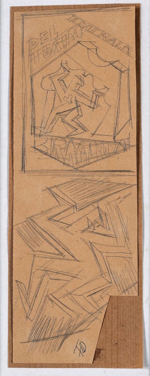 Fortunato Depero - Il Fratello del Teatro Bragaglia