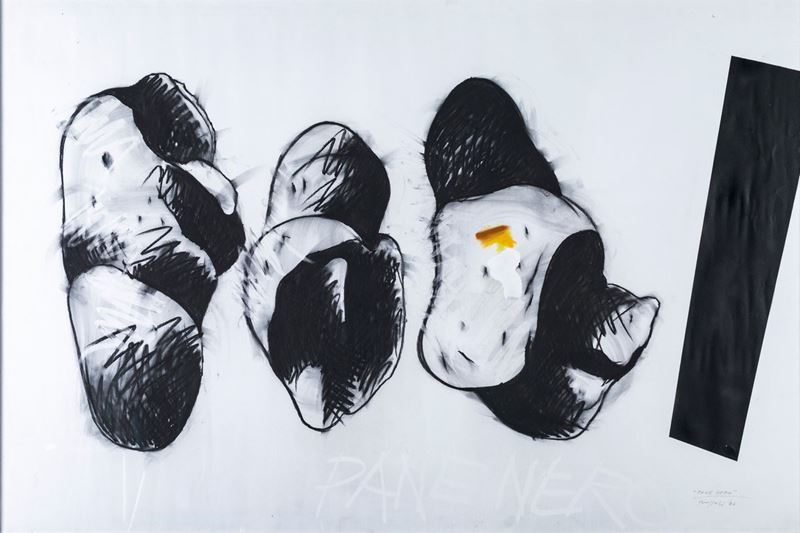 Concetto Pozzati - Pane Nero