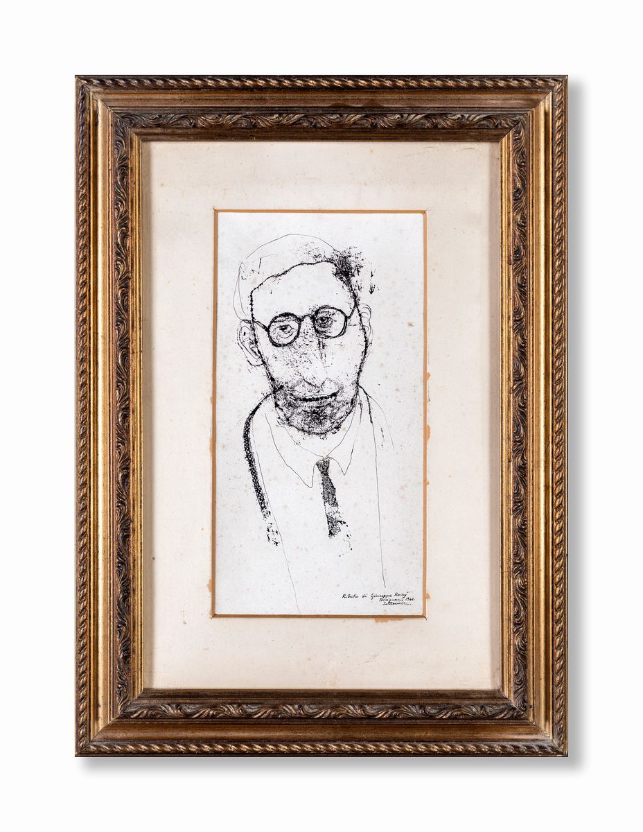 Renzo Vespignani - Ritratto di Giuseppe Rossy