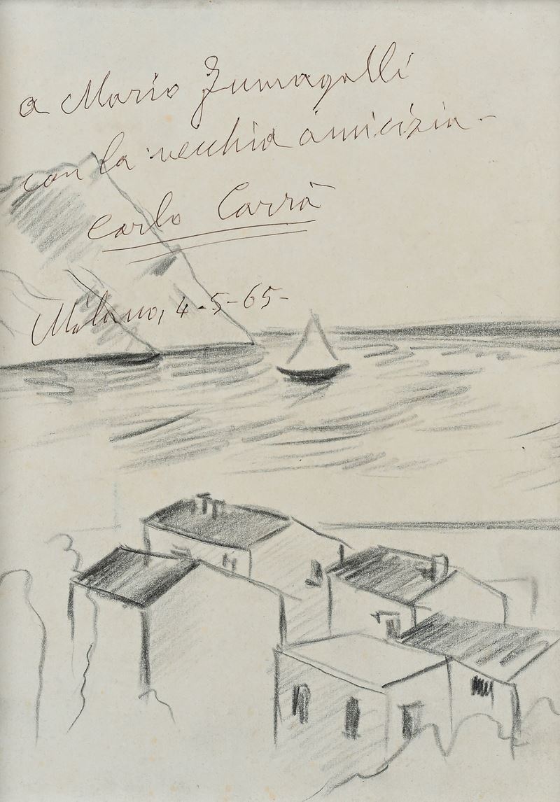 Carlo Carrà - Paesaggio