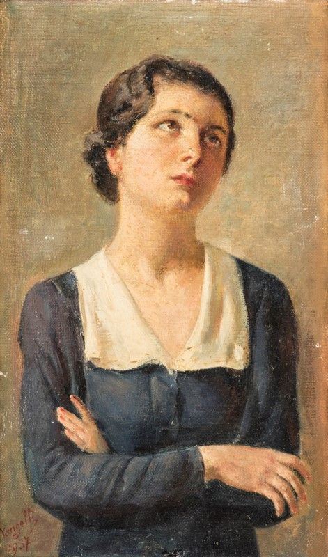 Emilio Vangelli - Ritratto di Donna