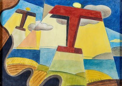 Aerei Caproni in Volo