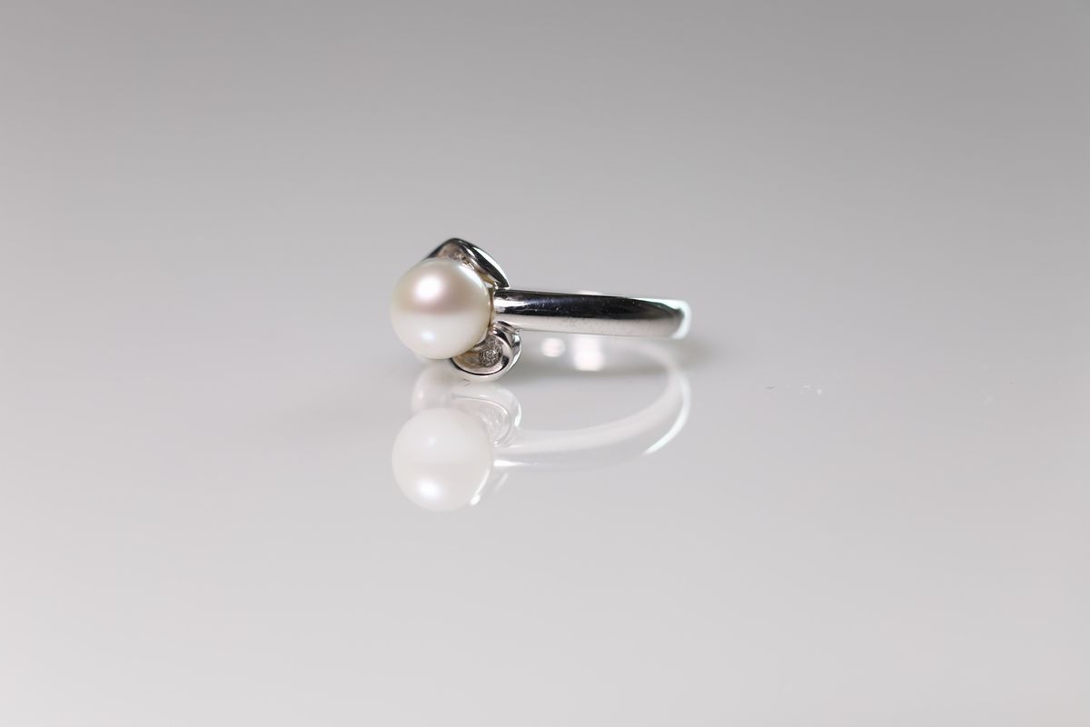 Anello con Perla MM 8