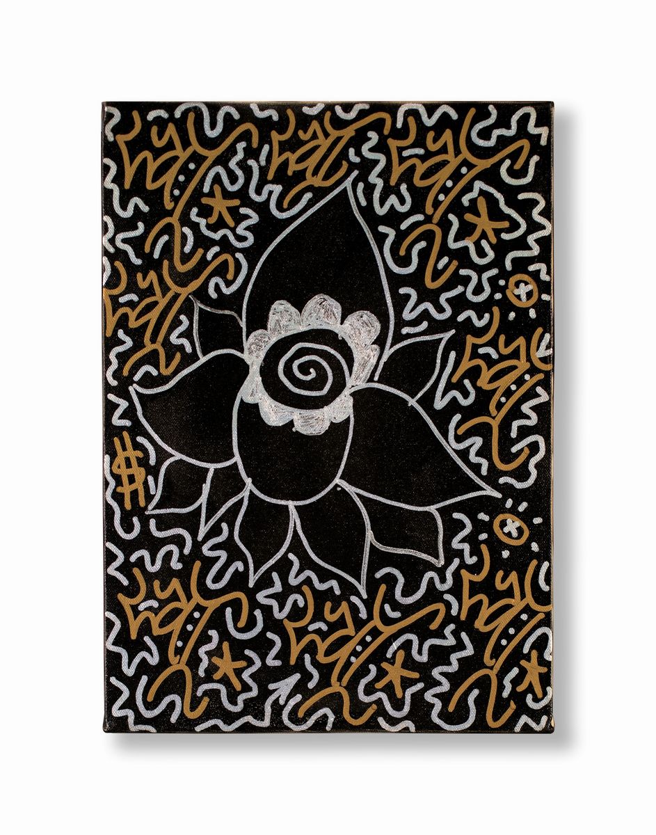 Angel Ortiz - Gold On Black