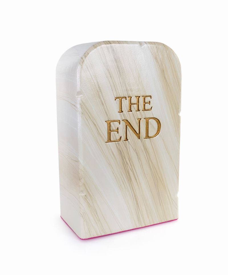 Maurizio Cattelan - The End (marble)