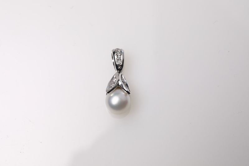 Ciondolo con Perla MM 8,5