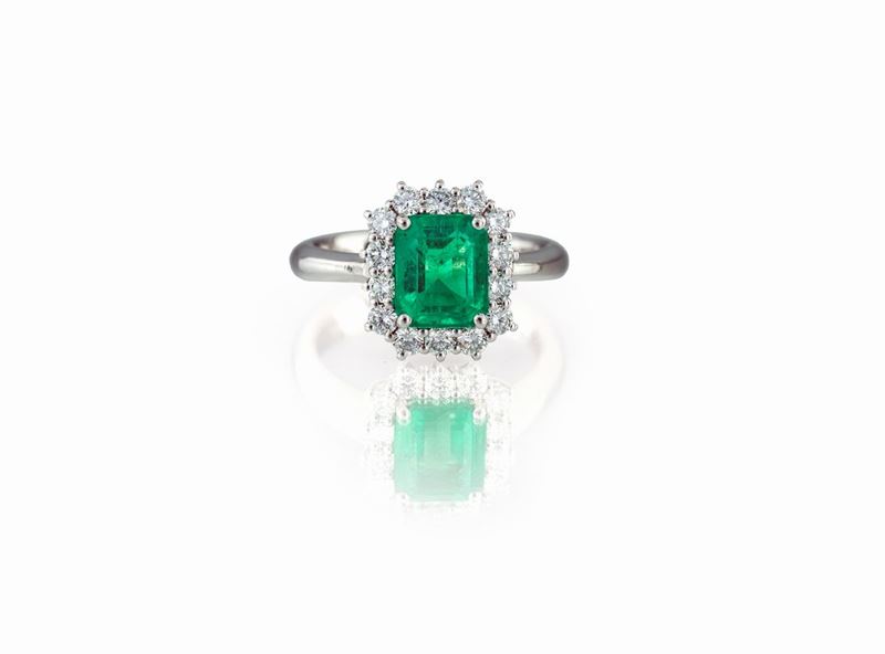 Anello con Smeraldo Muzo Extra