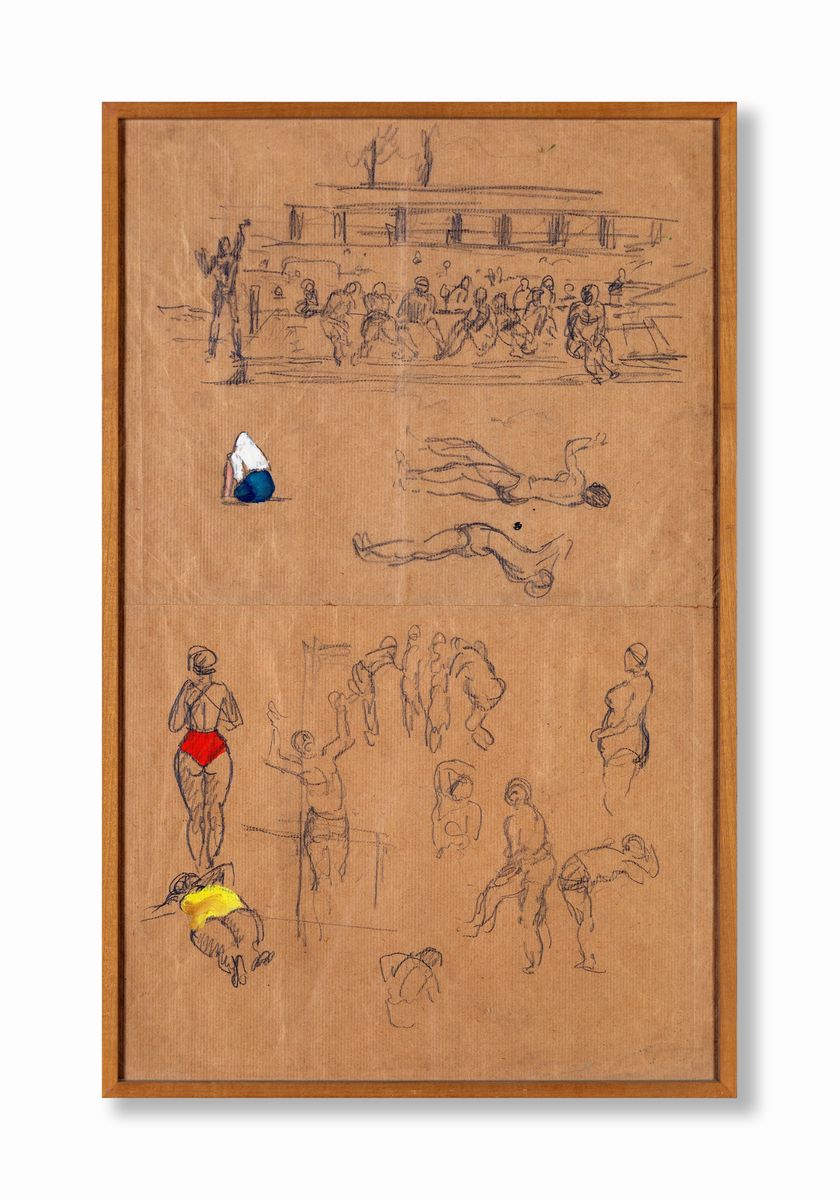 Nino Bertoletti - Studio per la Piscina