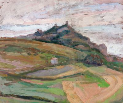 Paesaggio di San Marino - il Monte Titano