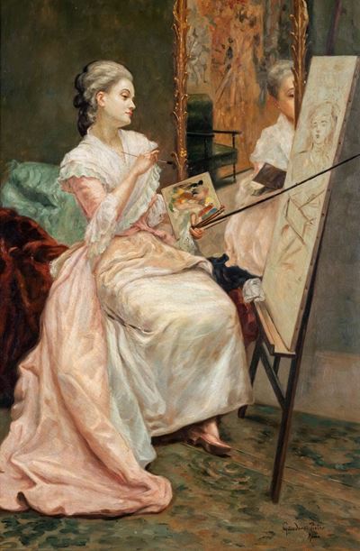 Autoritratto di Pittrice