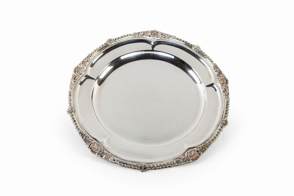Sei Piatti in Argento, Londra 1810, Epoca Giorgio III