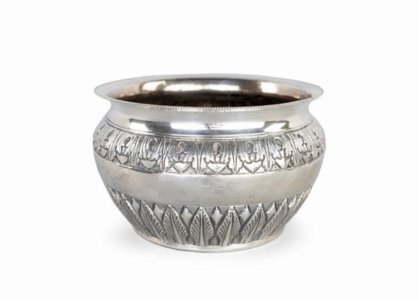 Cache-pot in argento