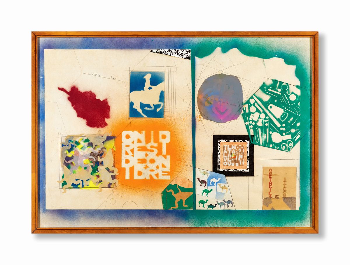 Alighiero Boetti - Senza Titolo (ordine e Disordine)