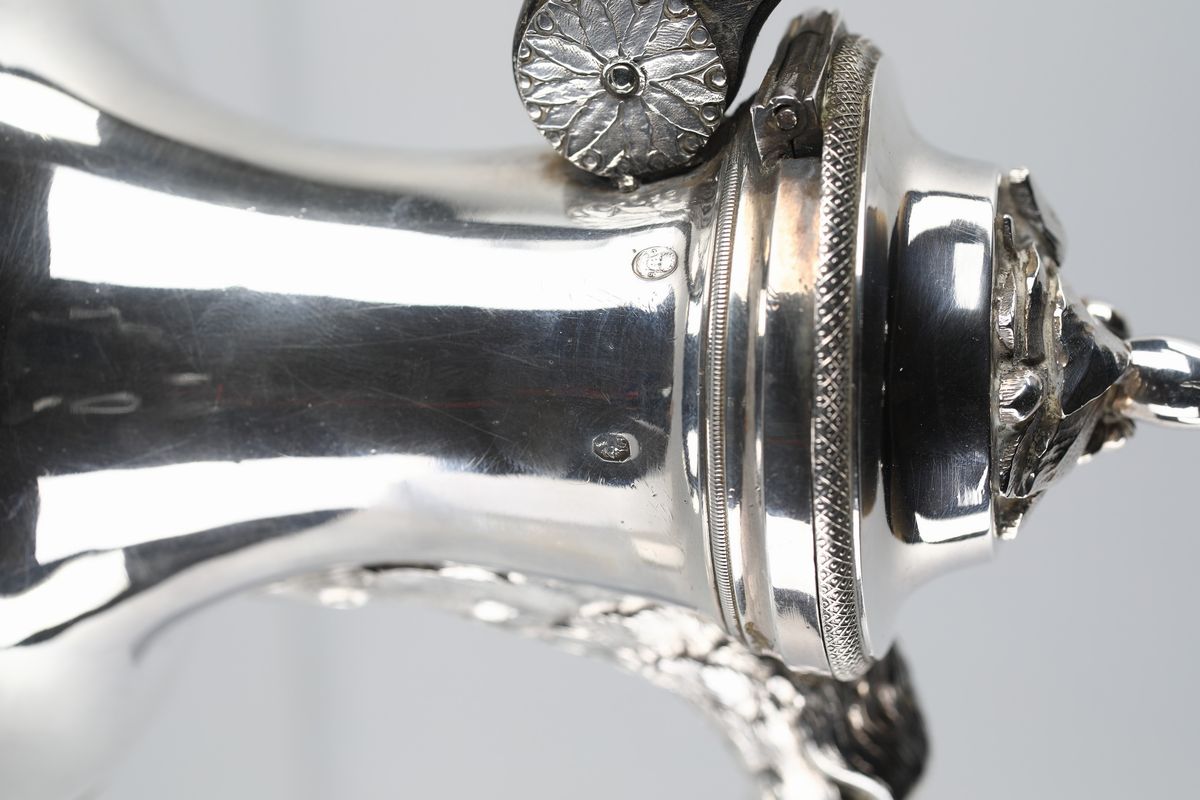 Caffettiera in Argento 950/1000, Parigi, Fine del XVIII Secolo