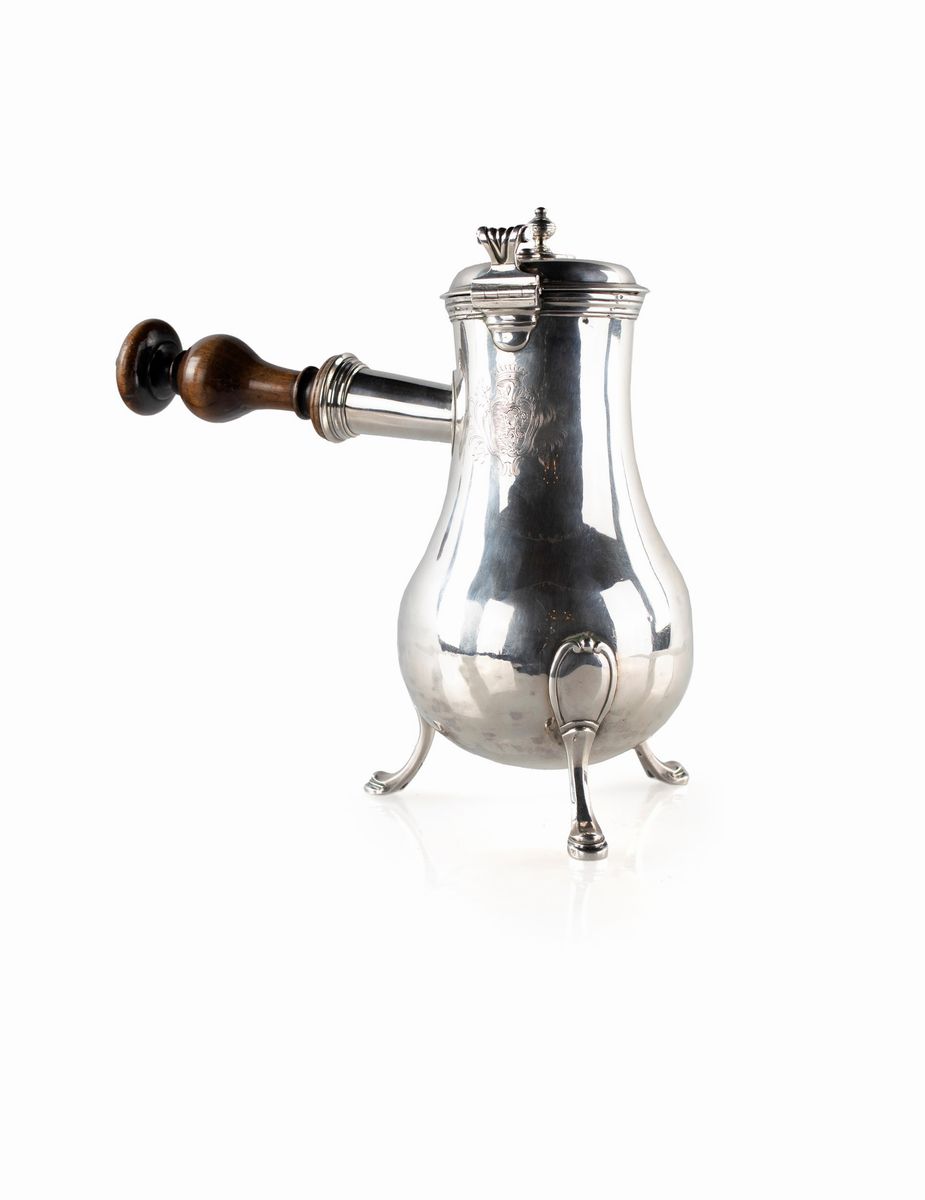 Cioccolatiera in Argento, Parigi 1753