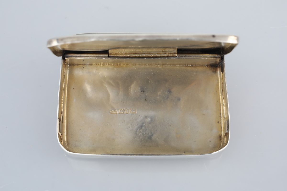 Tabacchiera in Argento, Birmingham 1893, Argentieri Deakin & Francis Ltd