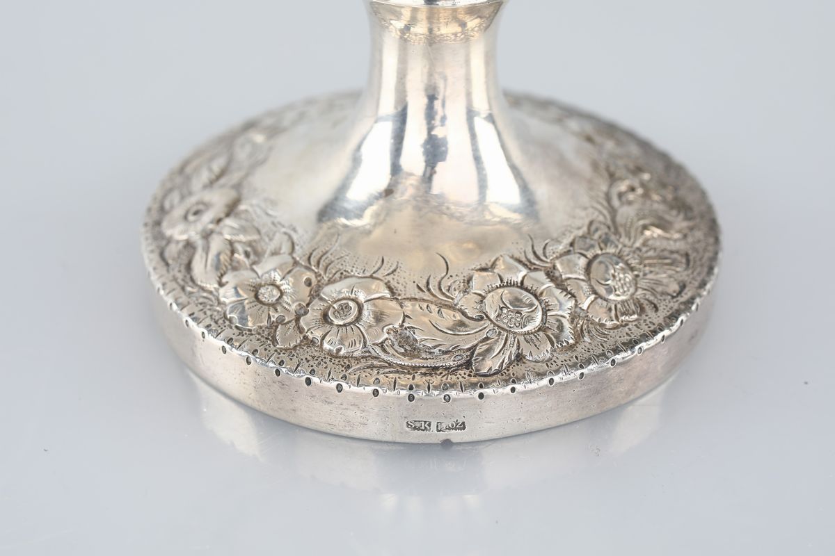 Teiera e Coppa in Argento Sterling, Stati Uniti, Baltimora, Samuel Kirk & Son (1861 - 1868)
