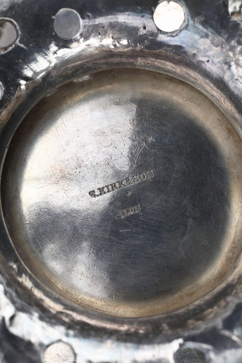Teiera e Coppa in Argento Sterling, Stati Uniti, Baltimora, Samuel Kirk & Son (1861 - 1868)