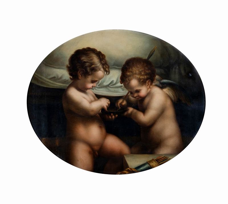 Pittore del XIX Secolo - Putti