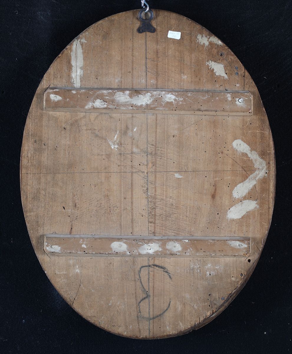 Anonimo del XVII Secolo - Ghirlanda di Fiori con Iniziale F
