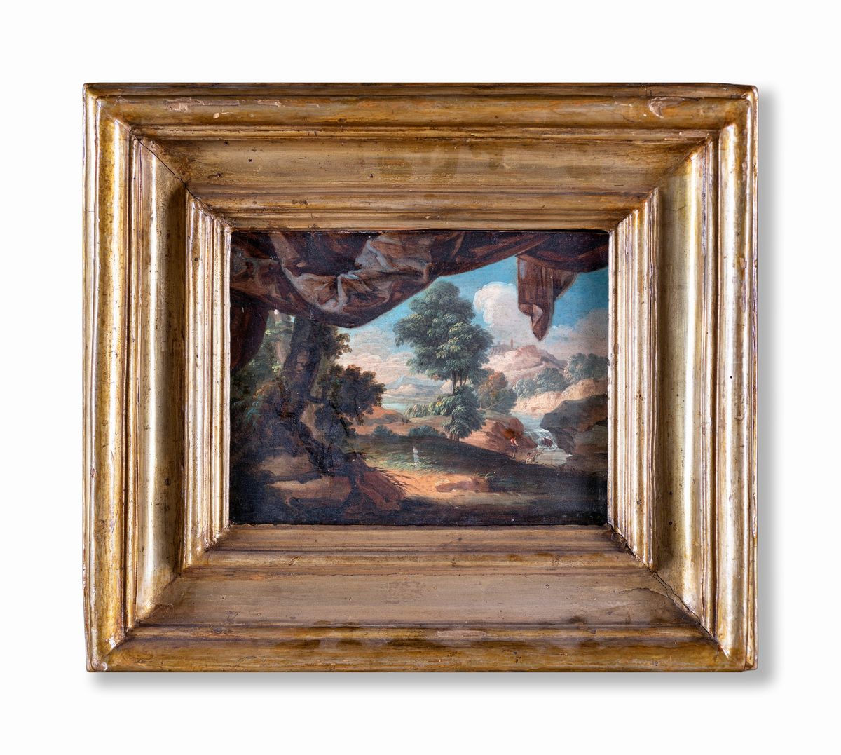 Scuola Italiana del XVII Secolo - Paesaggio Arcadico