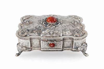 Cofanetto Portagioie in Argento, Firenze 1935 - 1945
