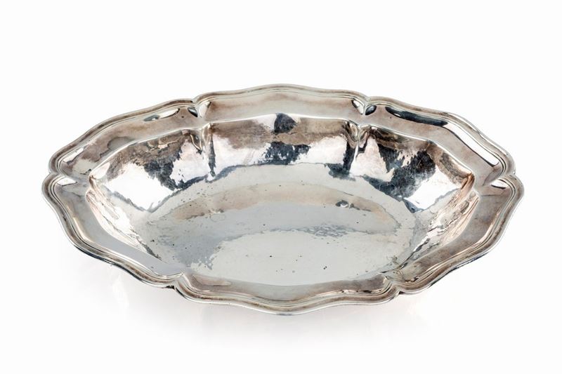 Bacile in Argento, Presumibilmente Francia, XVIII Secolo