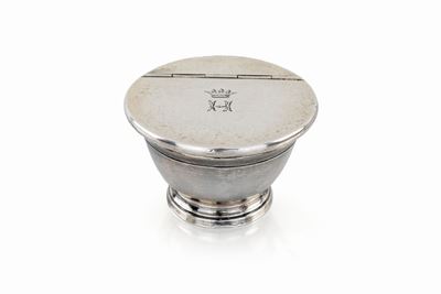 Portapillole in Argento 925/1000, Francia, Ultimo Quarto del XIX Secolo, Argentiere André Au...